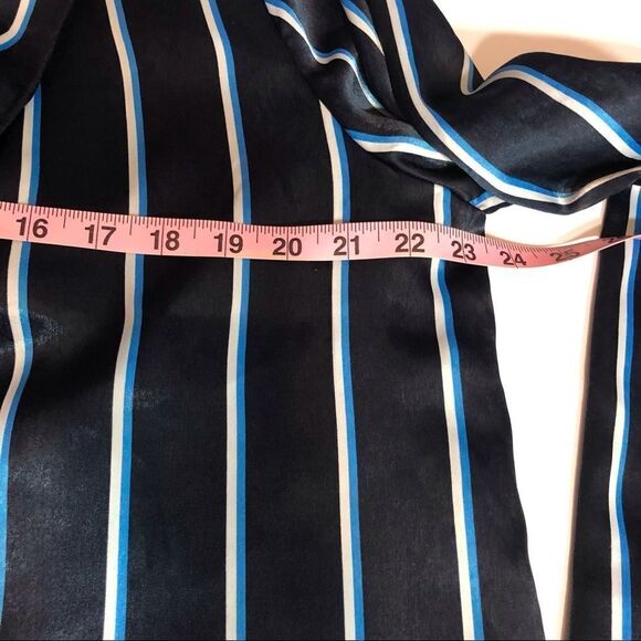 New Worthington Dark Navy Striped Blazer - Picture 15 of 16